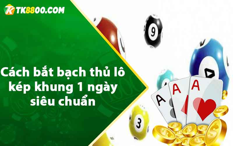 Cách bắt bạch thủ lô kép khung 1 ngày siêu chuẩn 